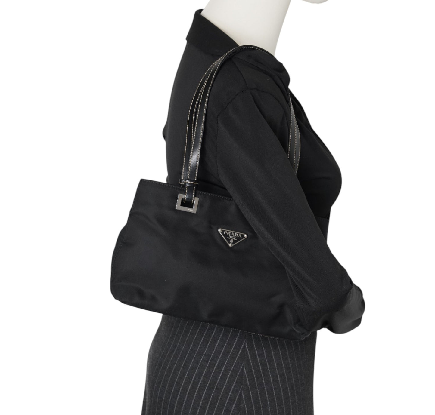 Mini Tote Nylon Black