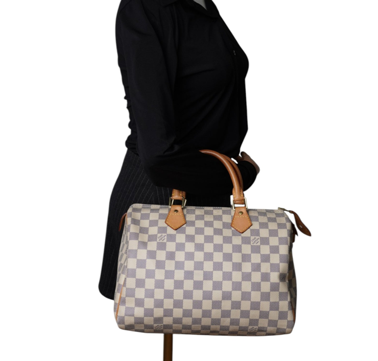 Speedy 30 Damier Azur