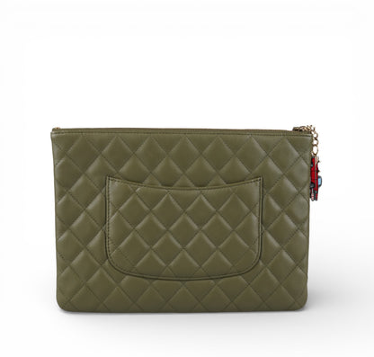 Classic Caviar Clutch