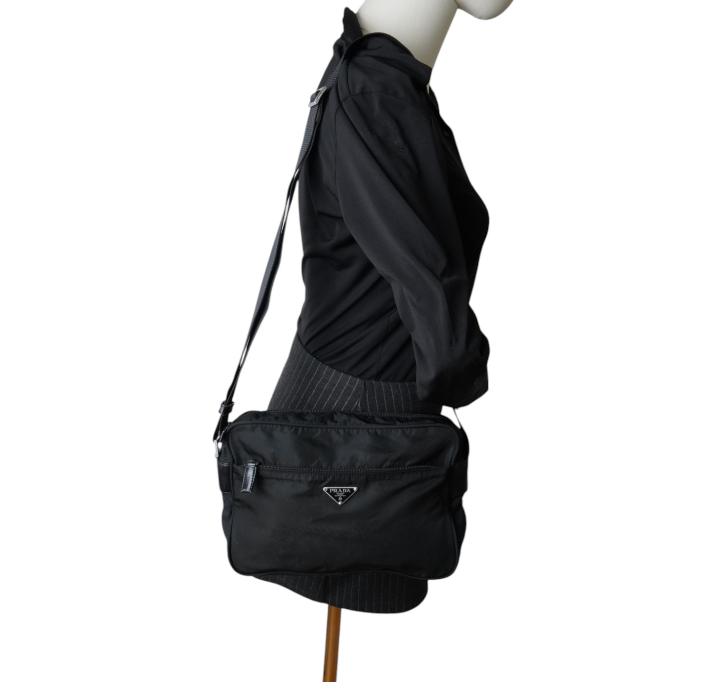 Black Nylon Shoulder Strap