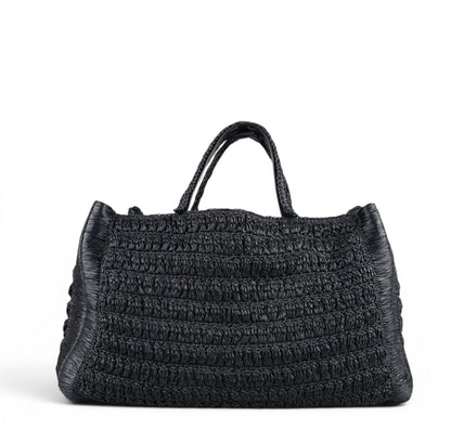 VLogo Tote Rafia