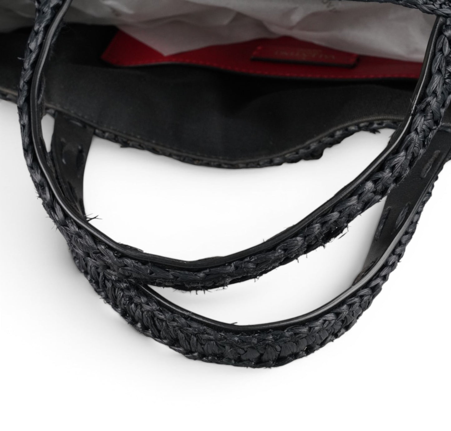 VLogo Tote Rafia