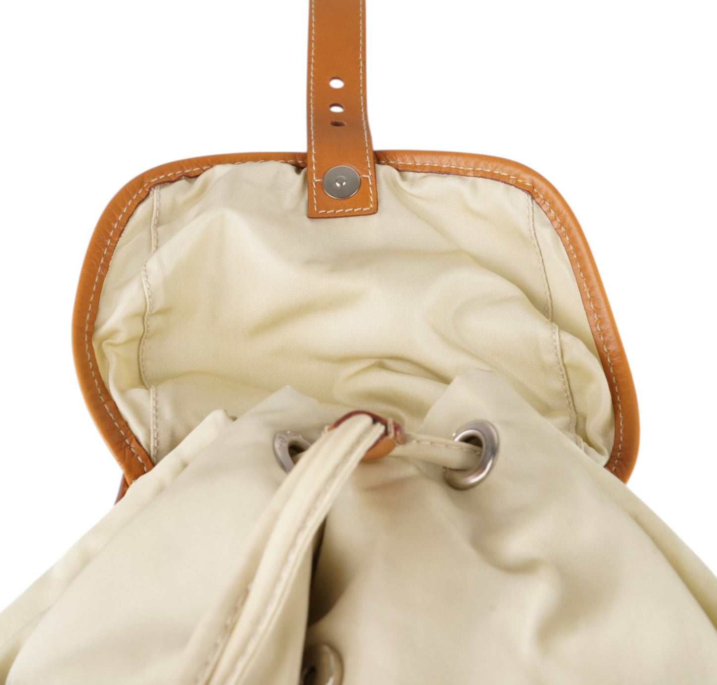 Zaino Nylon Avorio