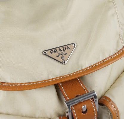 Zaino Nylon Avorio